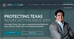 Desktop Screenshot of joelopezlaw.com